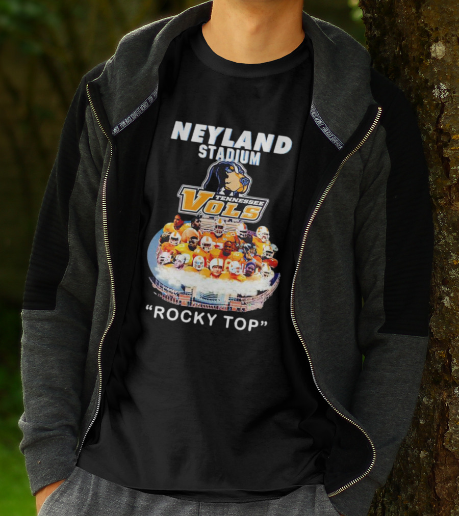Neyland Stadium Tennessee Vols Rocky Top Football Team T-Shirt