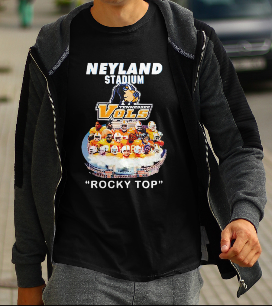 Neyland Stadium Tennessee Vols Rocky Top Football Team T-Shirt
