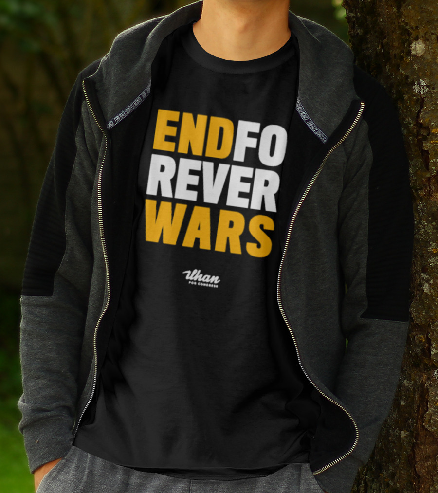 Ilhan For Congress End Forever Wars T-Shirt