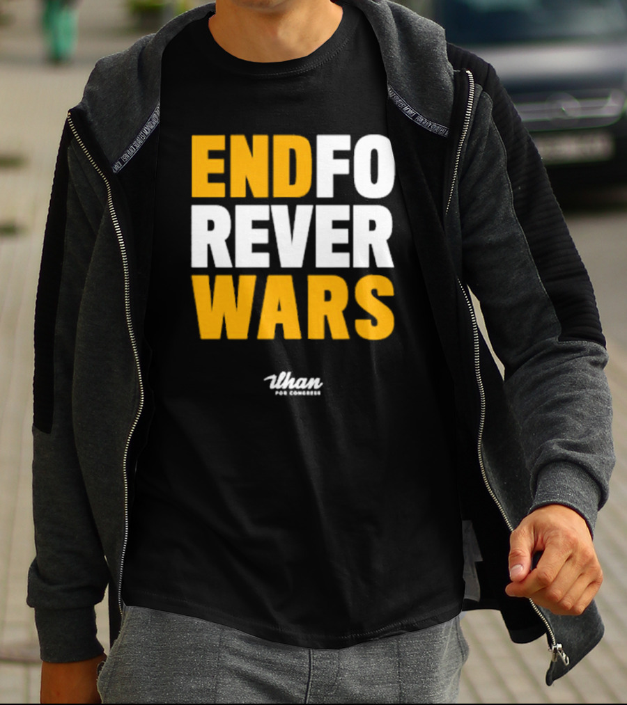 Ilhan For Congress End Forever Wars T-Shirt