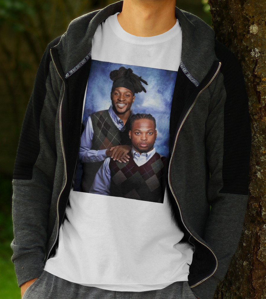 Tennessee Titans Derrick Henry DeAndre Hopkins Step Brothers Photo T-Shirt