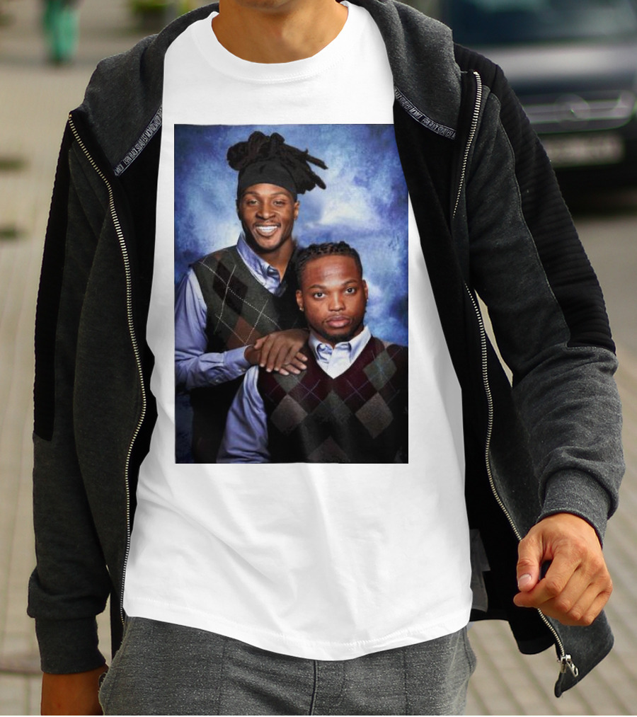 Tennessee Titans Derrick Henry DeAndre Hopkins Step Brothers Photo T-Shirt