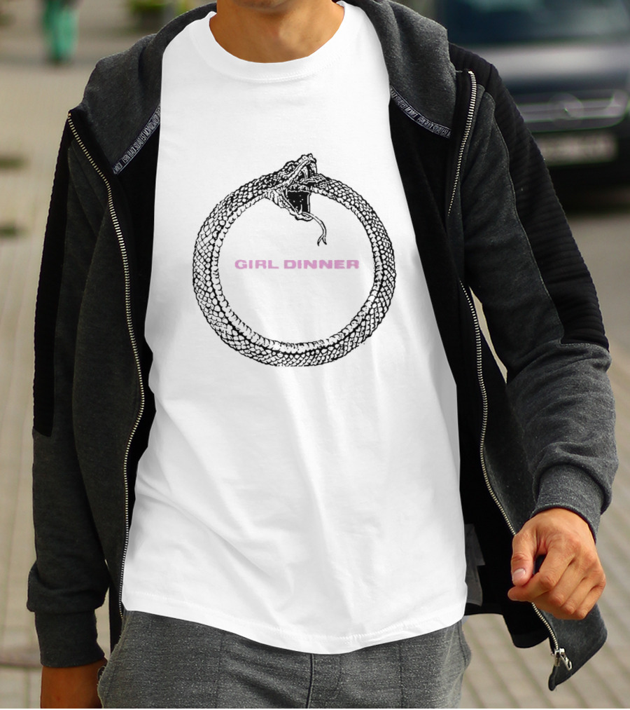 Girl Dinner Snake Ouroboros T-Shirt