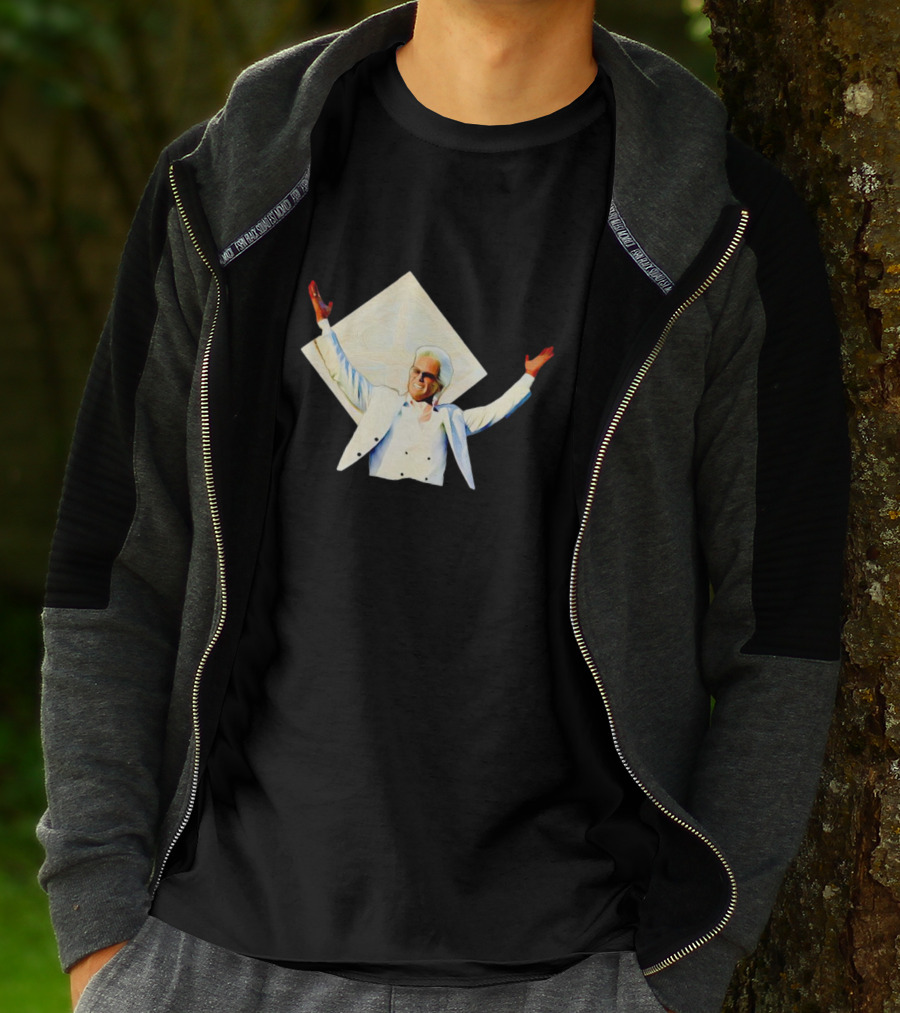 Uncle Baby Billy Raising Hands In White Suit Iconic T-Shirt