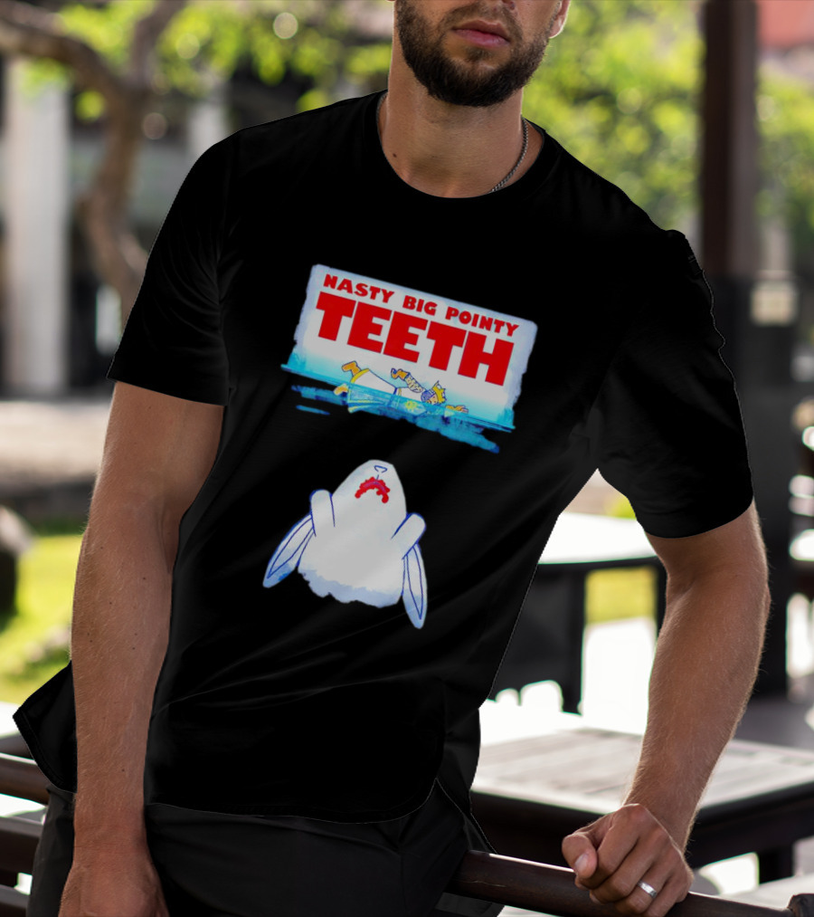 NASTY BIG POINTY TEETH Rabbit Parody With Knight T-Shirt