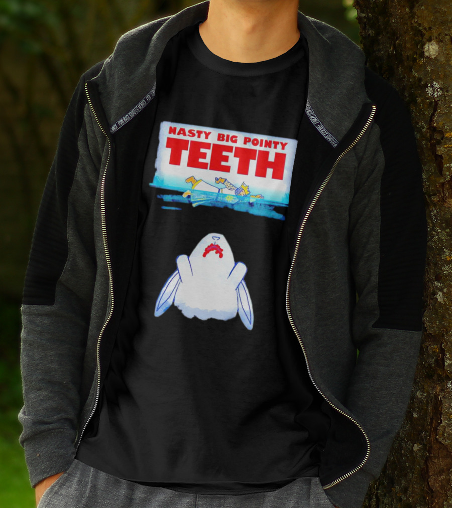 NASTY BIG POINTY TEETH Rabbit Parody With Knight T-Shirt
