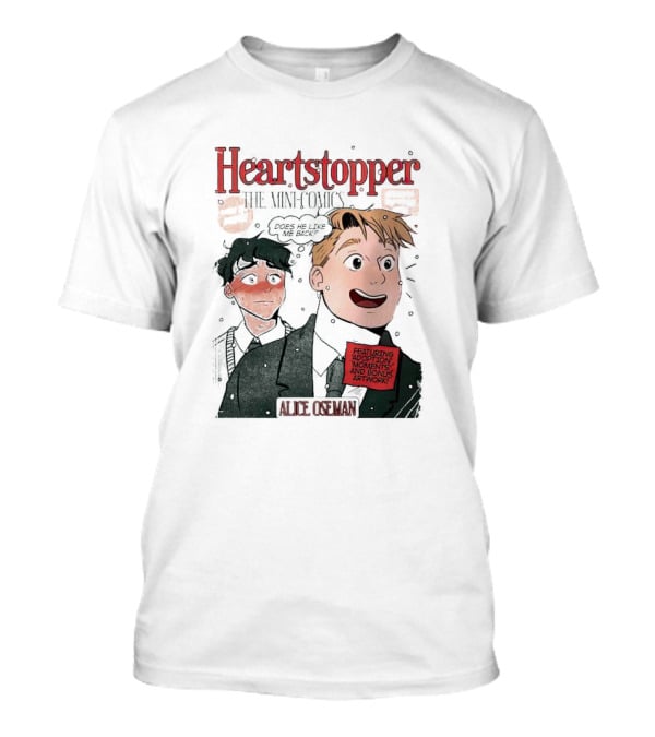 Heartstopper Featuring Adaptation Moments And Bonus Artwork By Alice Oseman T-Shirt