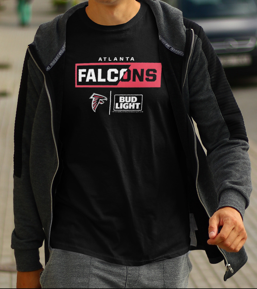 Atlanta Falcons Bud Light Collaboration T-Shirt