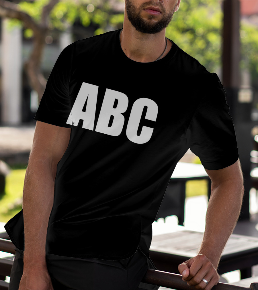 Chris Bey Wrestling ABC Bold Letters T-Shirt