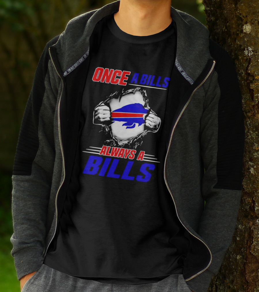 Once A Bills Always A Bills Buffalo Logo T-Shirt