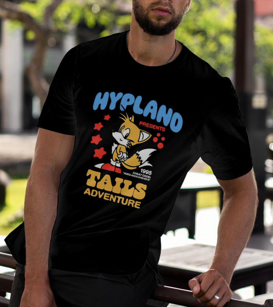 Hypland Presents 1995 Tails Adventure Cheat Code ADEG-AA2A-51A6-6D13 T-Shirt