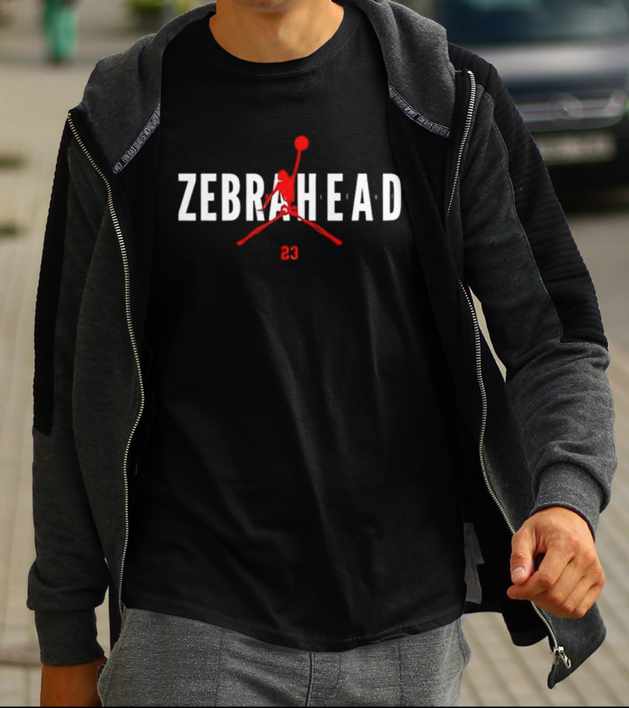 Zebrahead Slam Dunk 23 Basketball Icon T-Shirt
