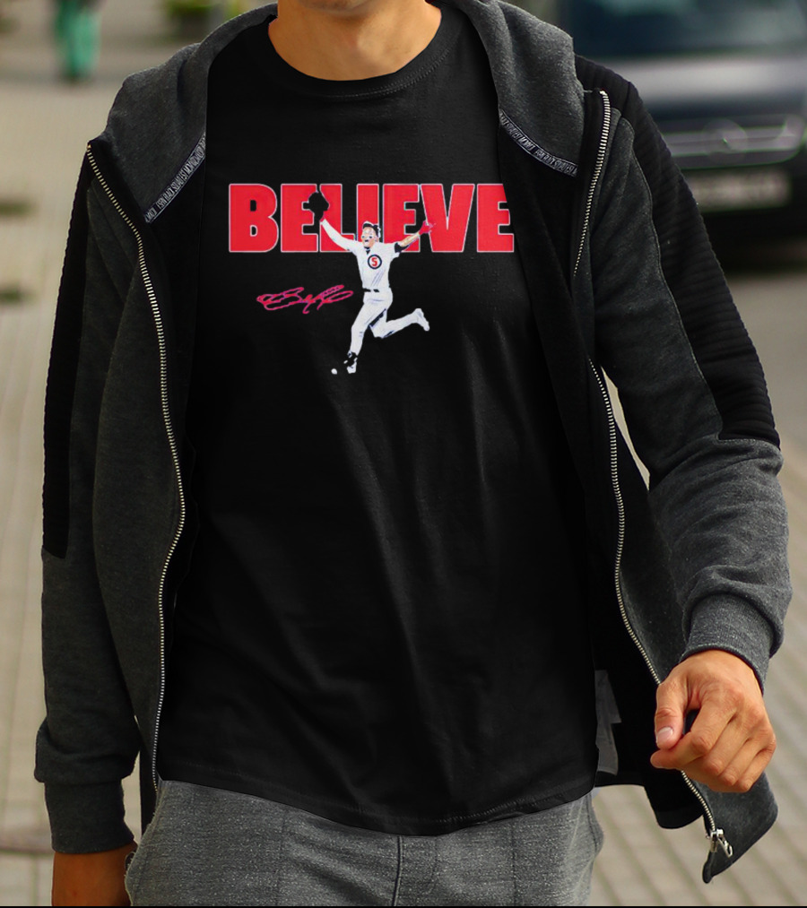 Christopher Morel Believe Baseball Signature T-Shirt