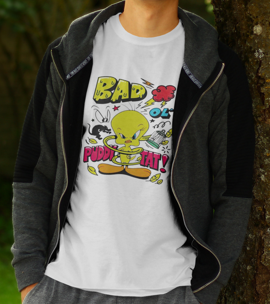 Tweety Bad Ol Puddy Tat T-Shirt