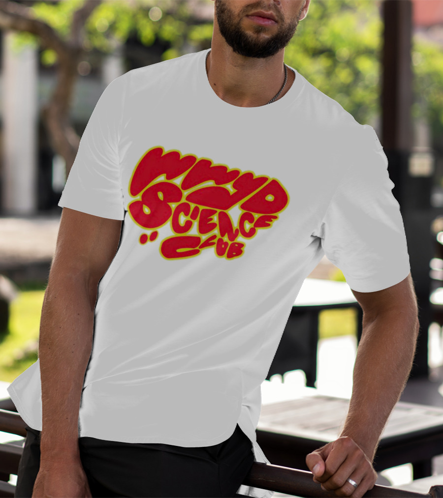 WWYD Science Club Retro Font T-Shirt