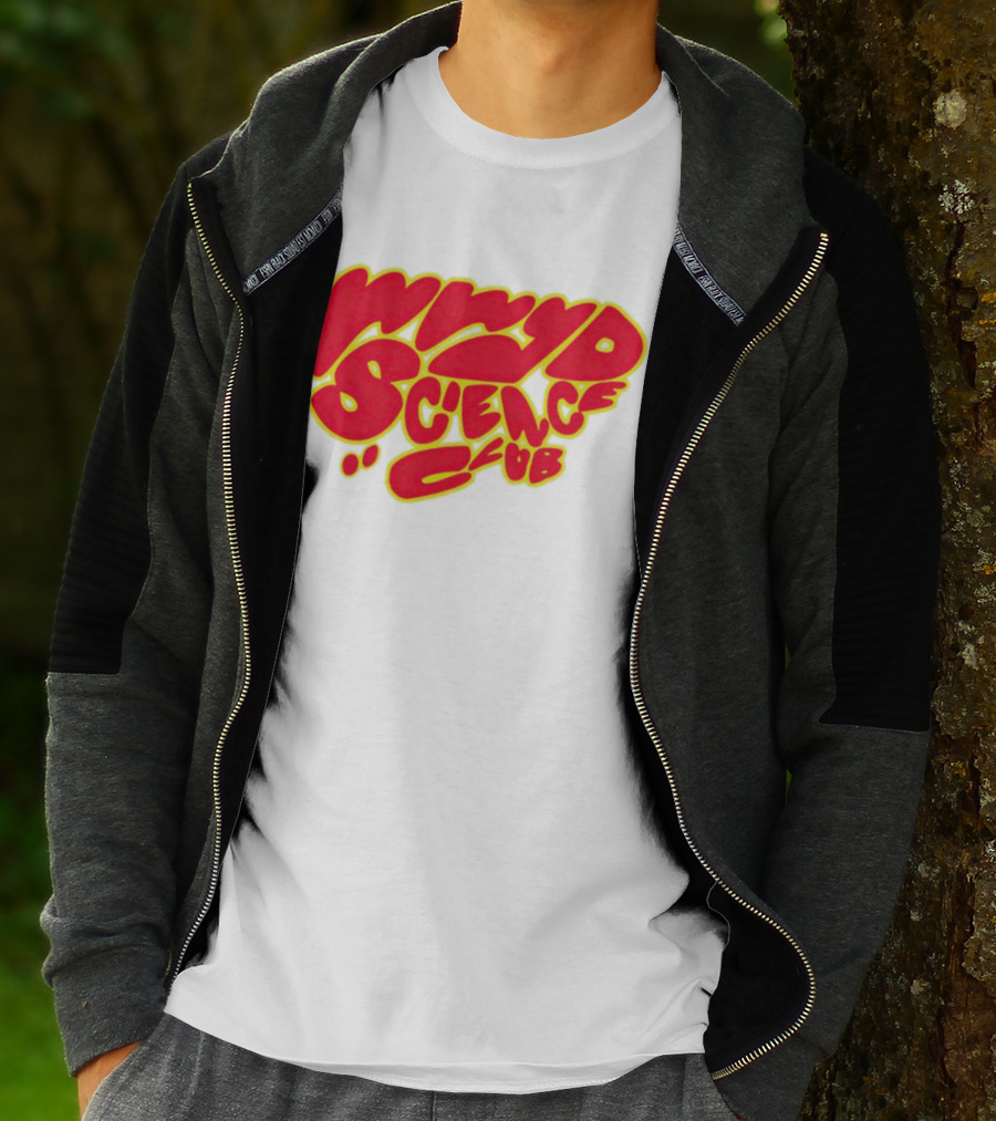 WWYD Science Club Retro Font T-Shirt