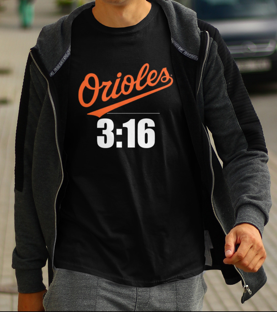 Orioles 3:16 Stone Cold Steve Austin Baltimore Orioles T-Shirt