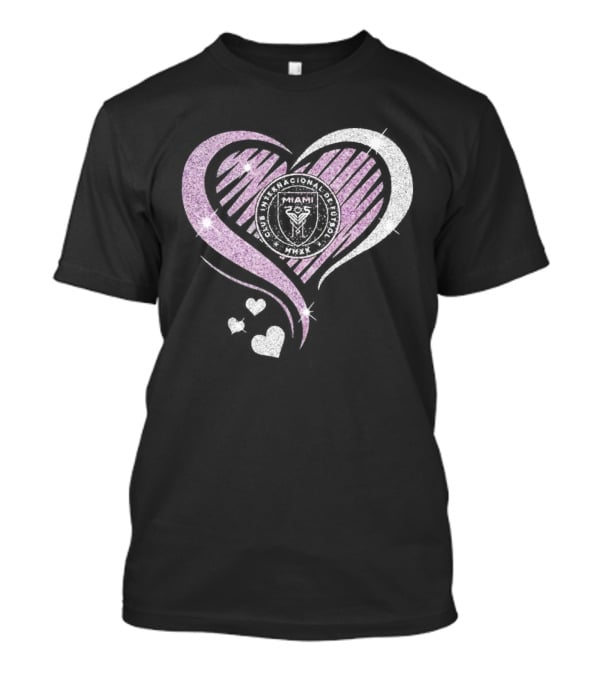 Inter Miami Club Internacional De Futbol Heart MMXX T-Shirt