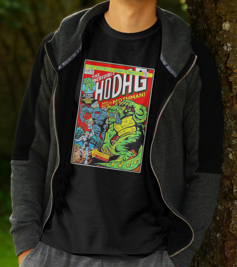 Mothvel Comics Group The Incredible Hodag And The Mothman Battles Incredico T-Shirt
