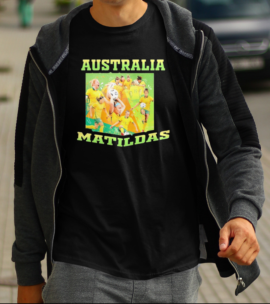 Australia Matildas Soccer Team Players T-Shirt
