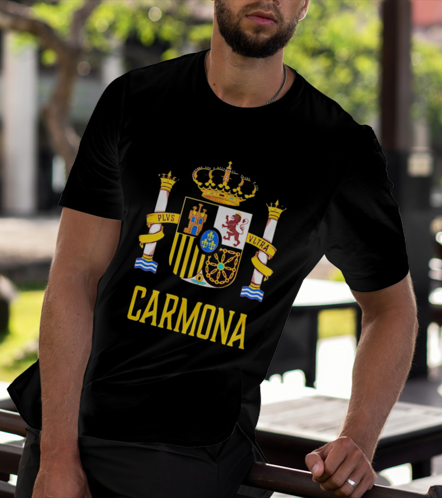 Carmona Spain Espana Coat Of Arms Crest Plus Ultra T-Shirt