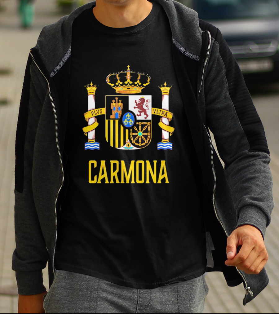 Carmona Spain Espana Coat Of Arms Crest Plus Ultra T-Shirt
