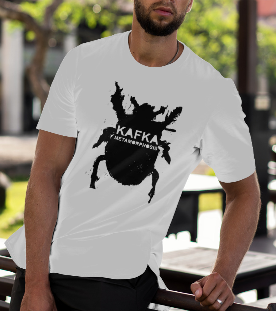 Kafka Metamorphosis Dark Insect T-Shirt