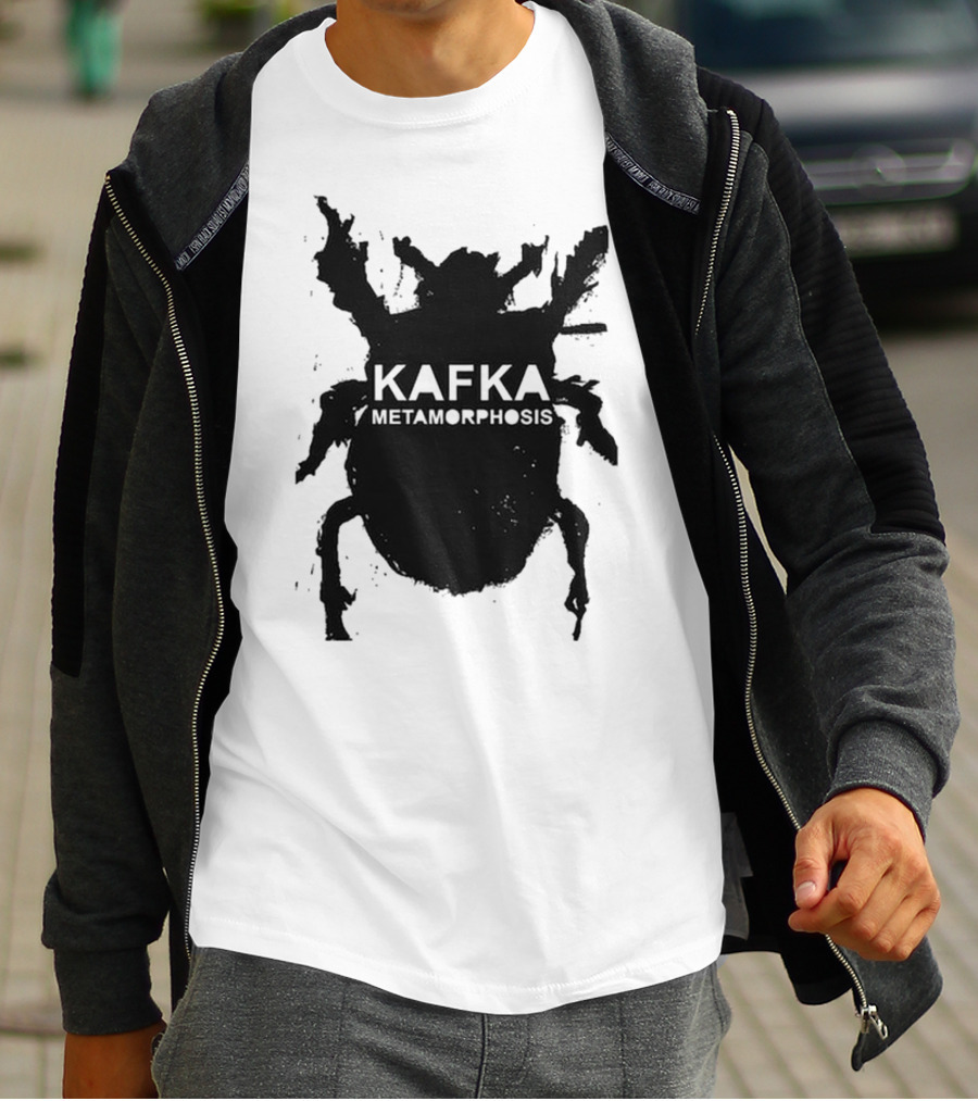 Kafka Metamorphosis Dark Insect T-Shirt