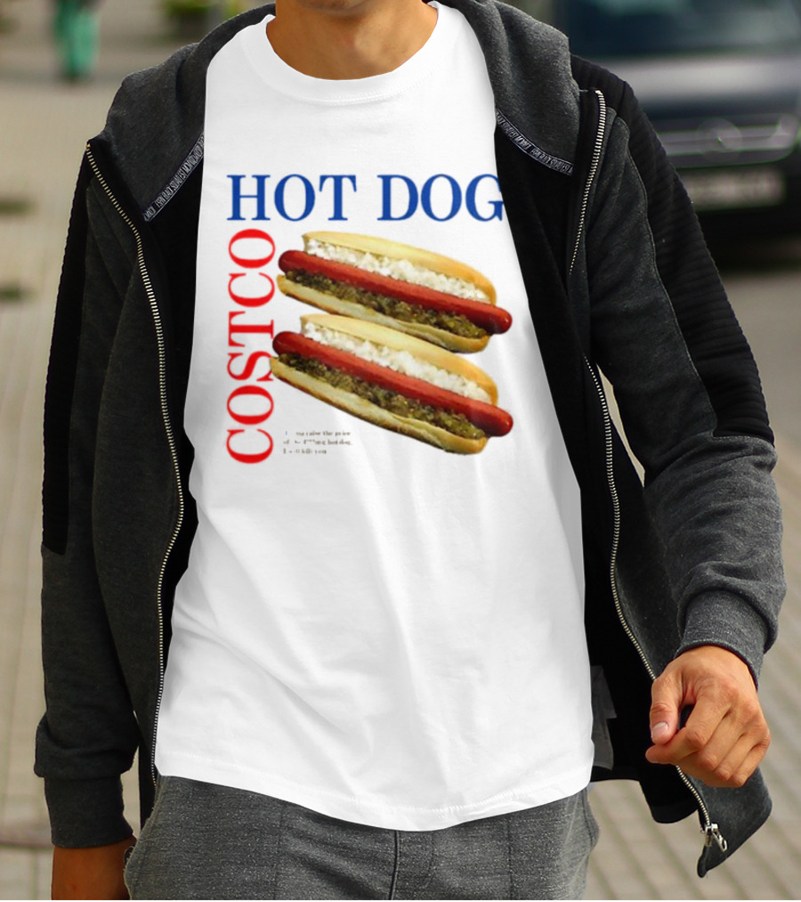 Hot Dog Costco Double Delight The Best Hot Dog T-Shirt