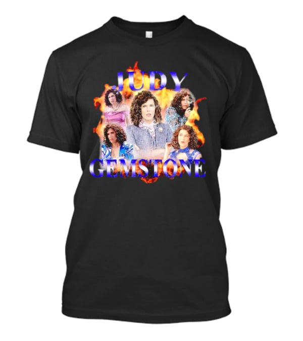 Judy Gemstone Fiery Montage T-Shirt