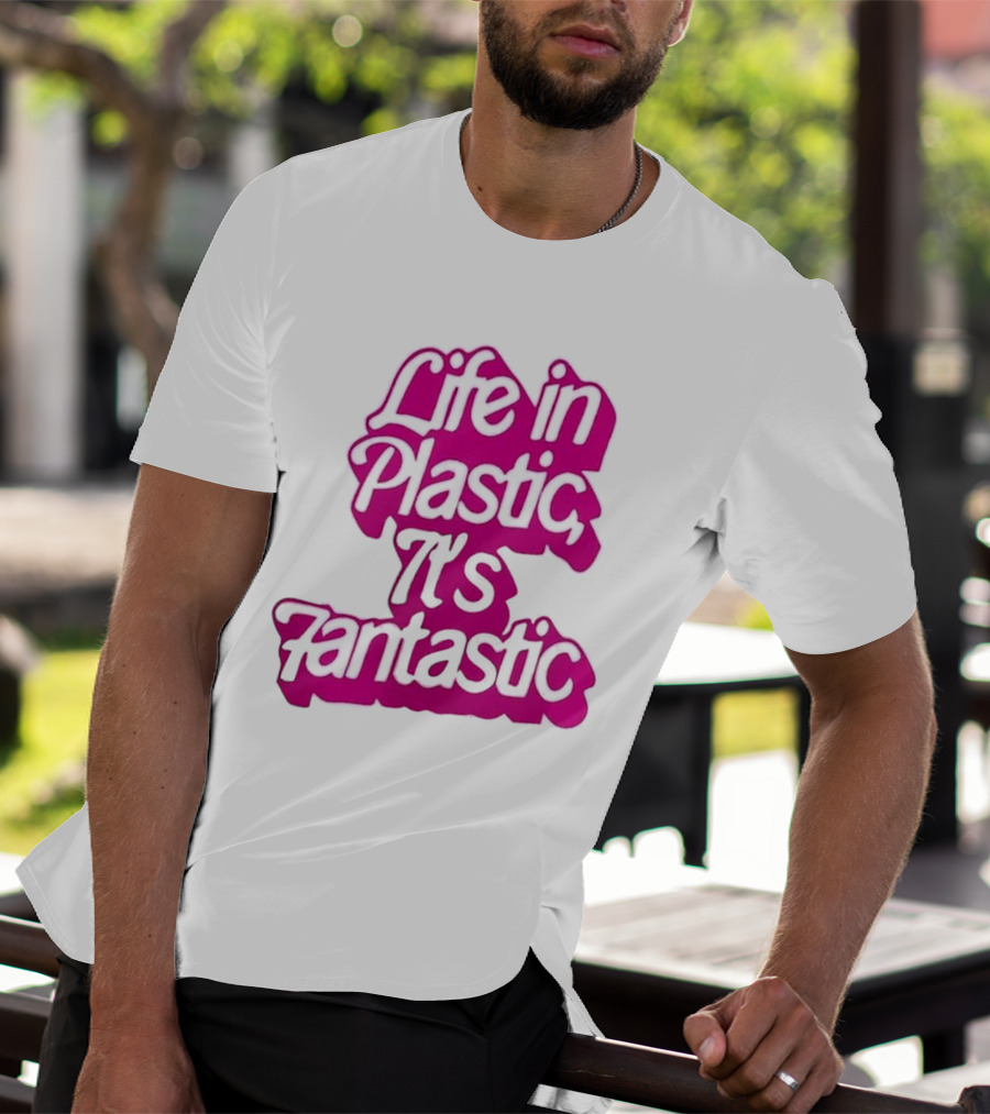 Life In Plastic It's Fantastic Cool Girl Barbi T-Shirt