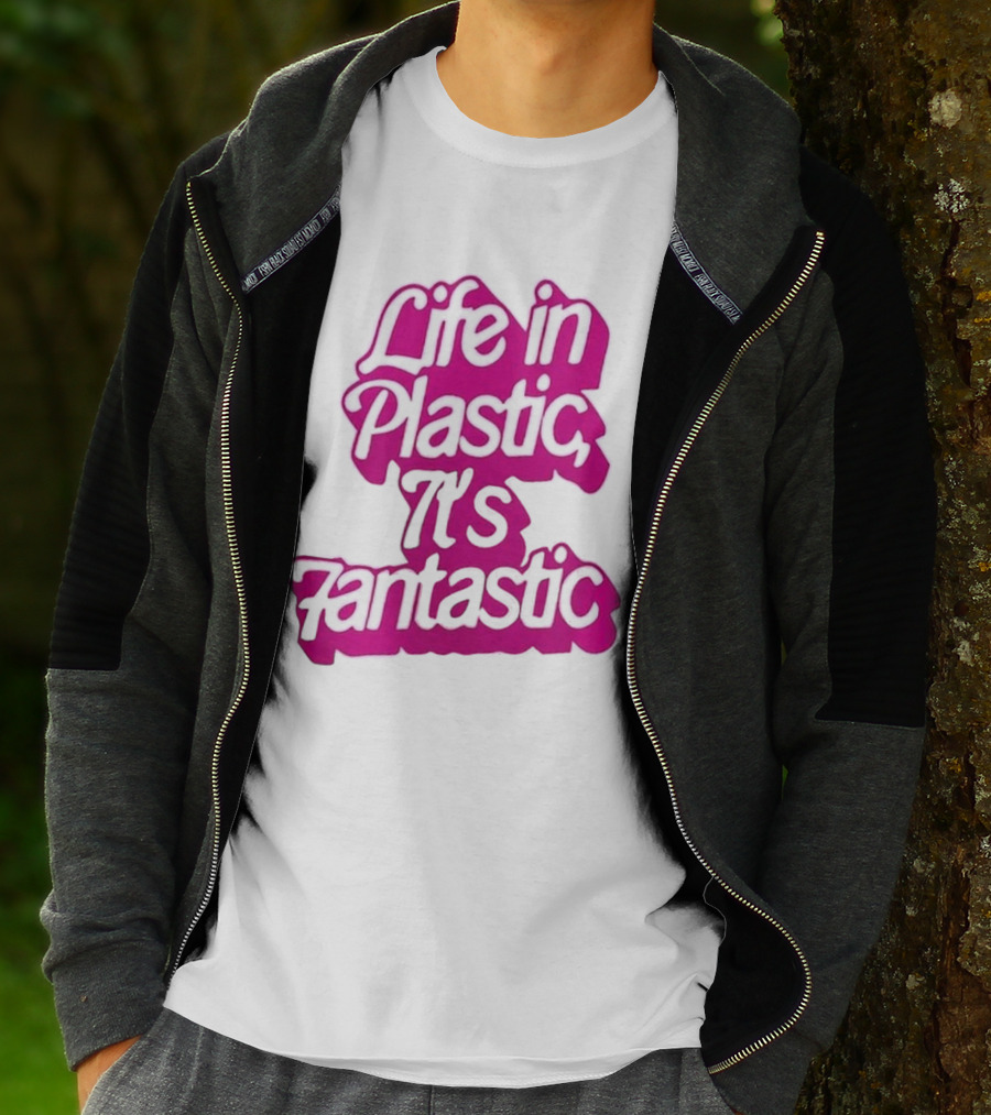 Life In Plastic It's Fantastic Cool Girl Barbi T-Shirt