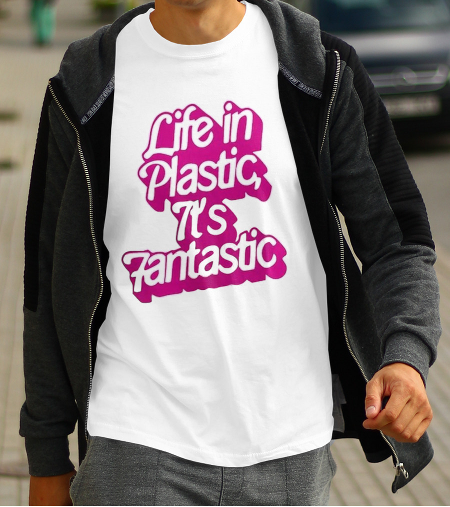 Life In Plastic It's Fantastic Cool Girl Barbi T-Shirt