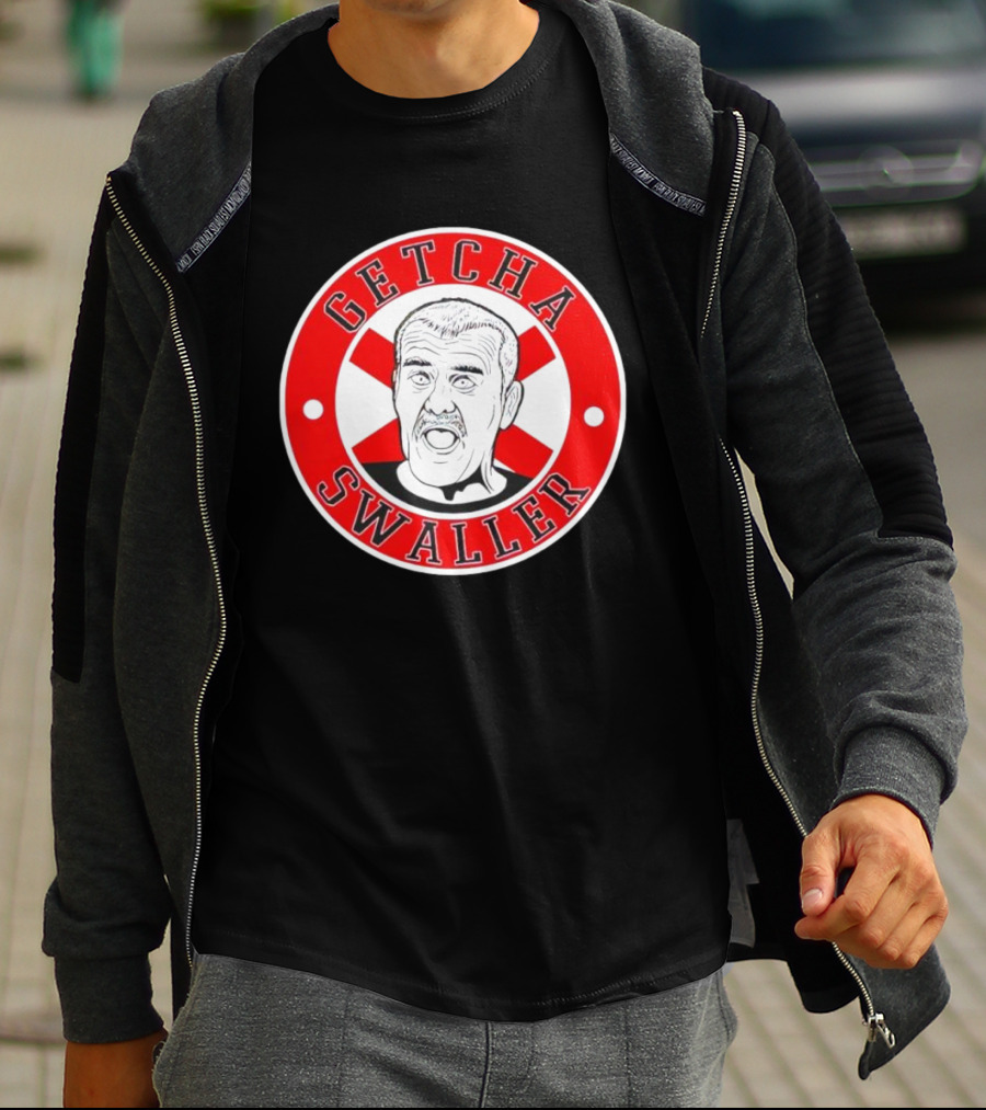 Getcha Swaller Red Circle Character T-Shirt