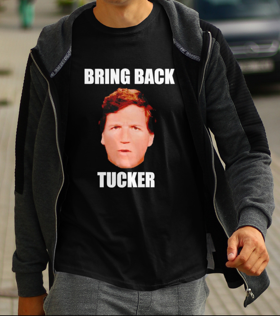 Bring Back Tucker Carlson Face T-Shirt