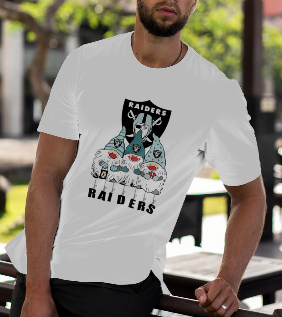 Raiders Gnomes With Helmets And Shields T-Shirt
