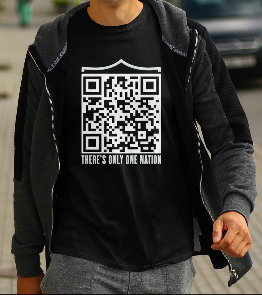 Raiders QR Code There's Only One Nation T-Shirt