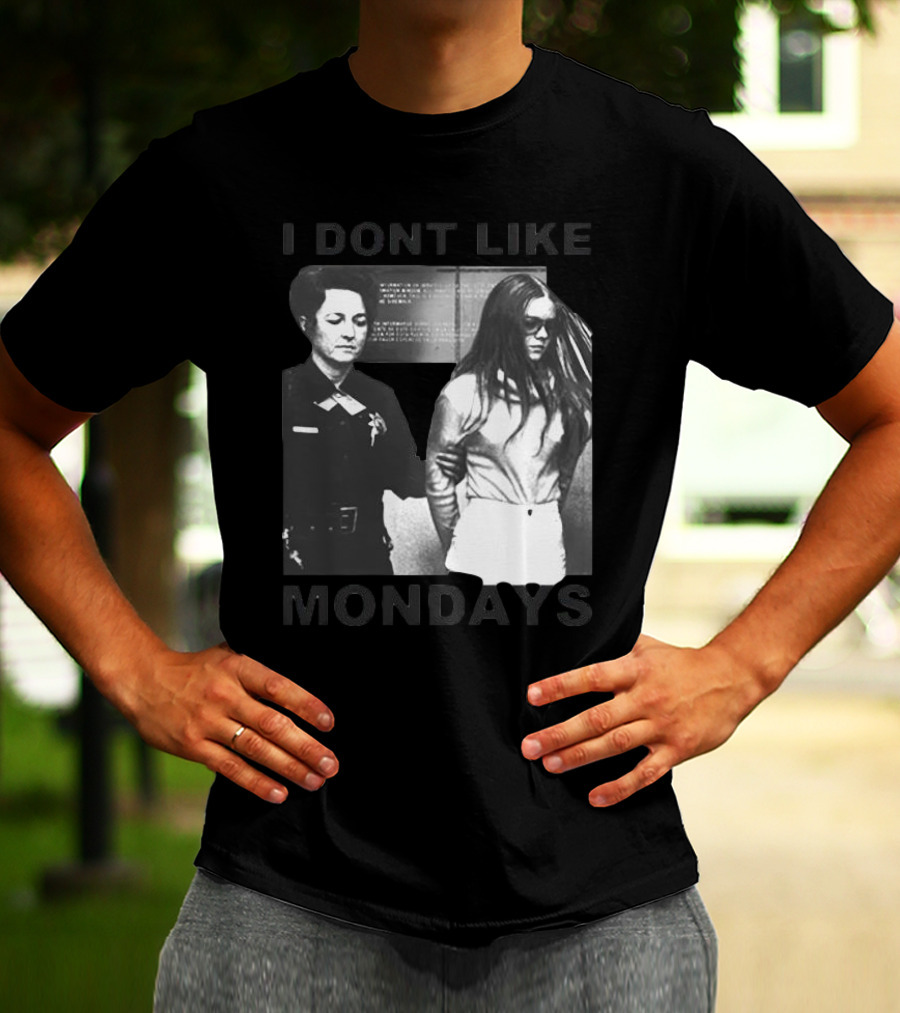 I Don’t Like Mondays Brenda Ann Spencer Arrest Scene T-Shirt