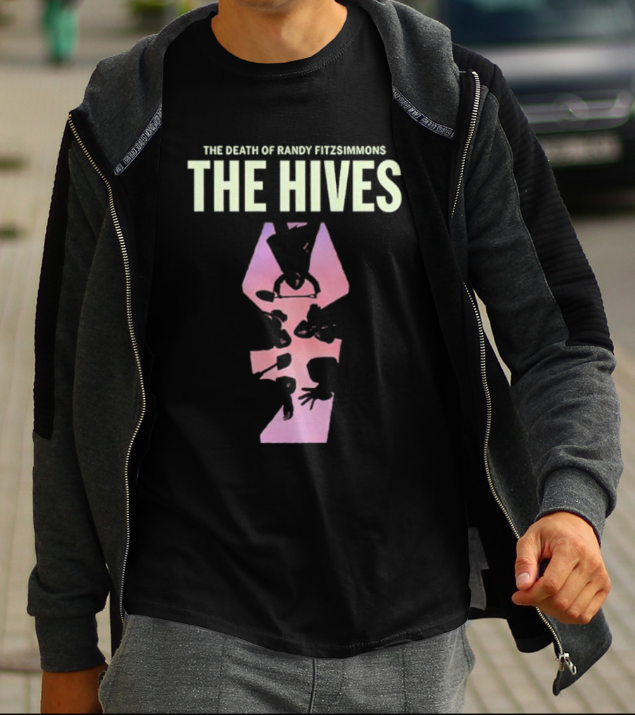 The Death Of Randy Fitzsimmons The Hives Coffin T-Shirt
