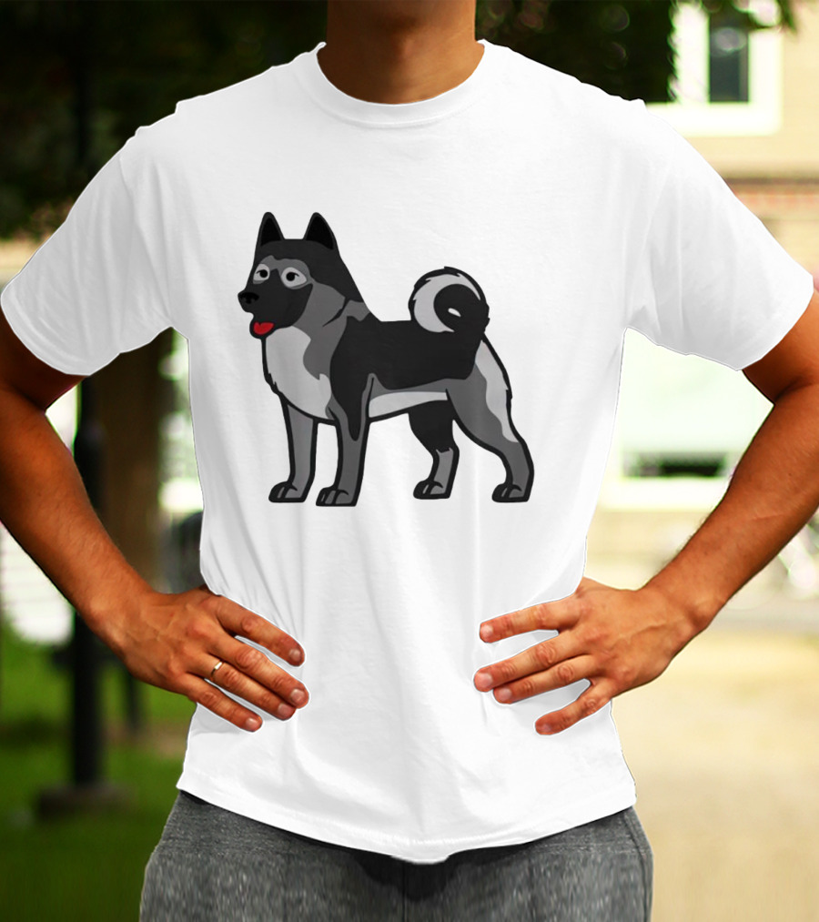 General Freya Organa The Norwegian Elkhound Puppy Dog T-Shirt