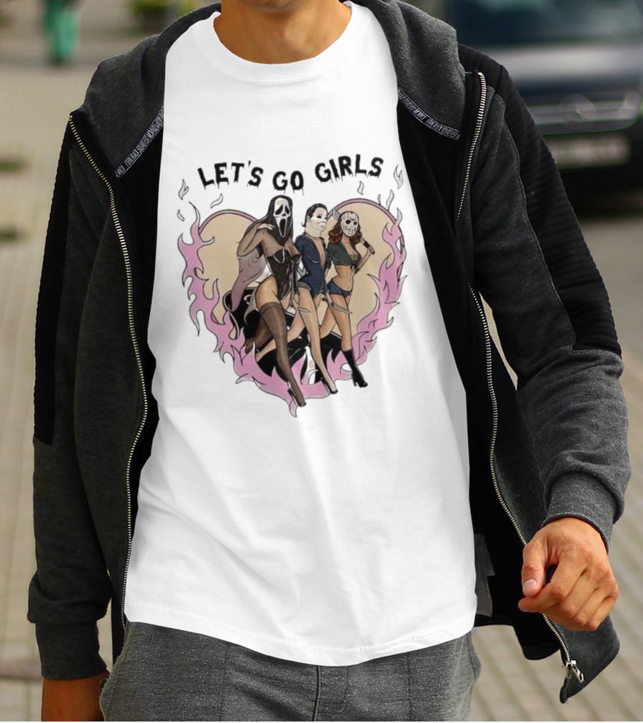 Let's Go Girls Horror Serial Killer T-Shirt