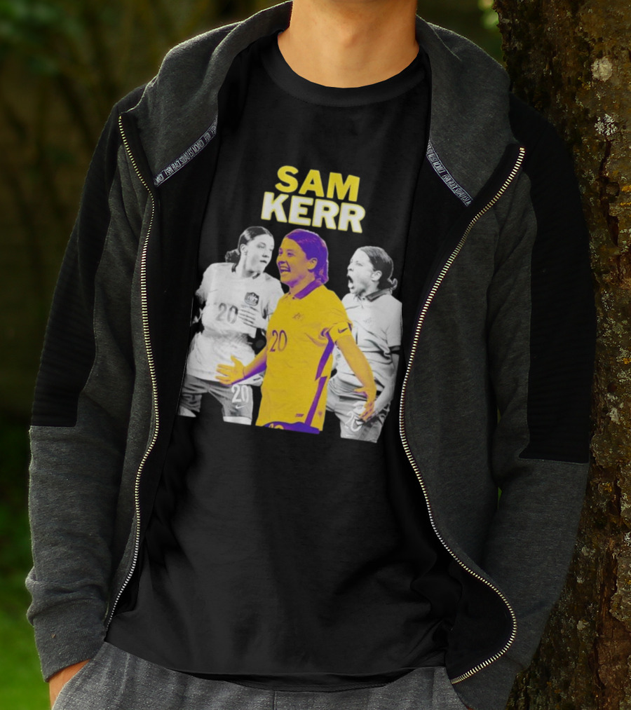 Sam Kerr Matildas Australia Soccer Star T-Shirt