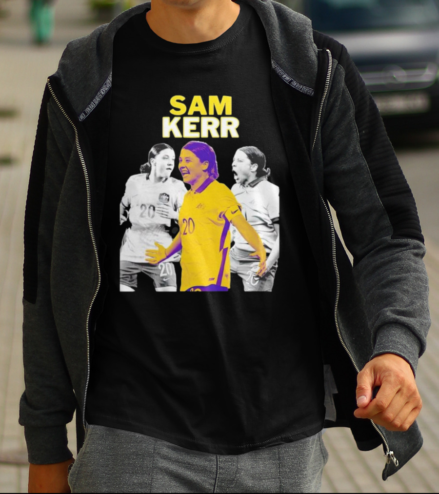 Sam Kerr Matildas Australia Soccer Star T-Shirt