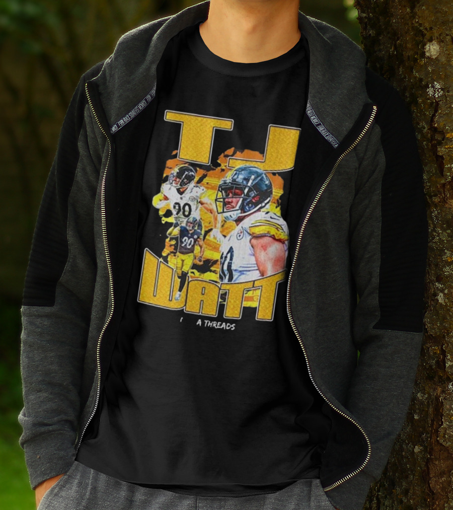 TJ Watt Vintage Bootleg Threads T-Shirt