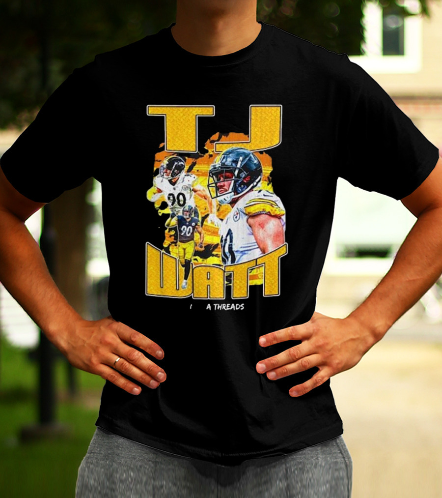 TJ Watt Vintage Bootleg Threads T-Shirt