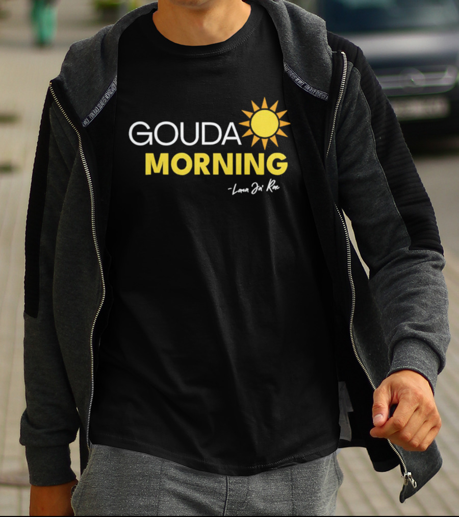 Gouda Morning Sun With Lana Ja Rae Bright Yellow T-Shirt