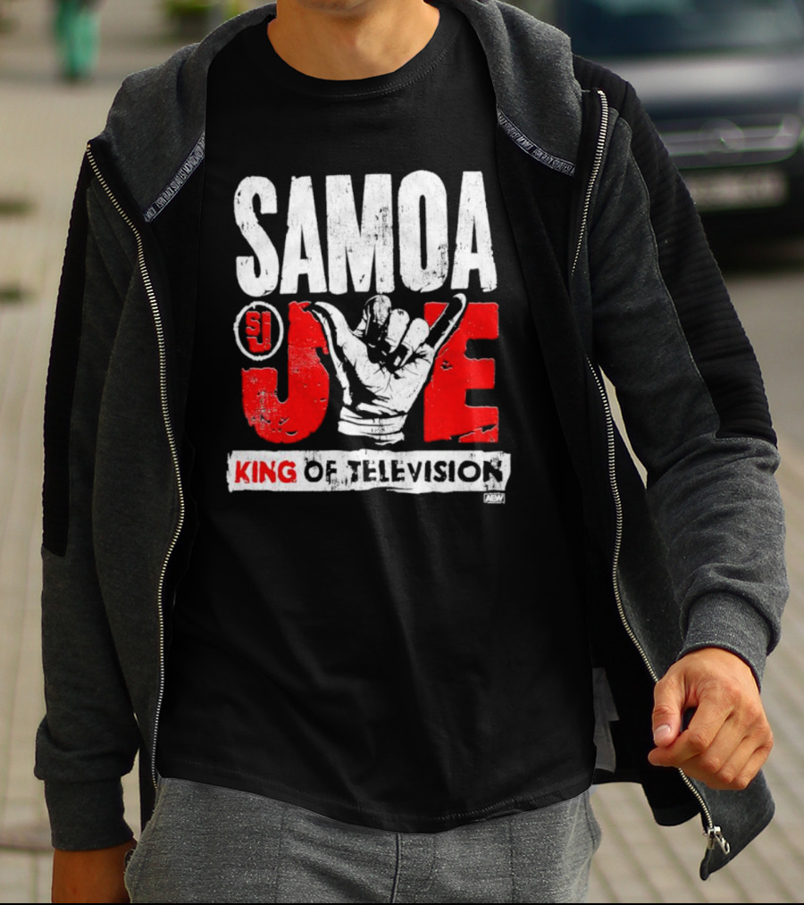 Samoa Joe SJ King Of Television AEW T-Shirt