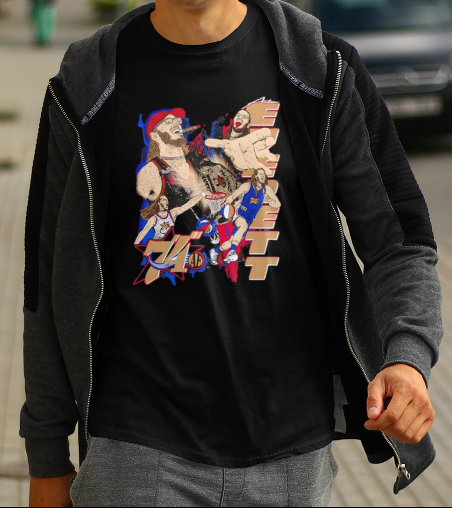 Ace Everett Basketball Giant Andrew 74 EA T-Shirt