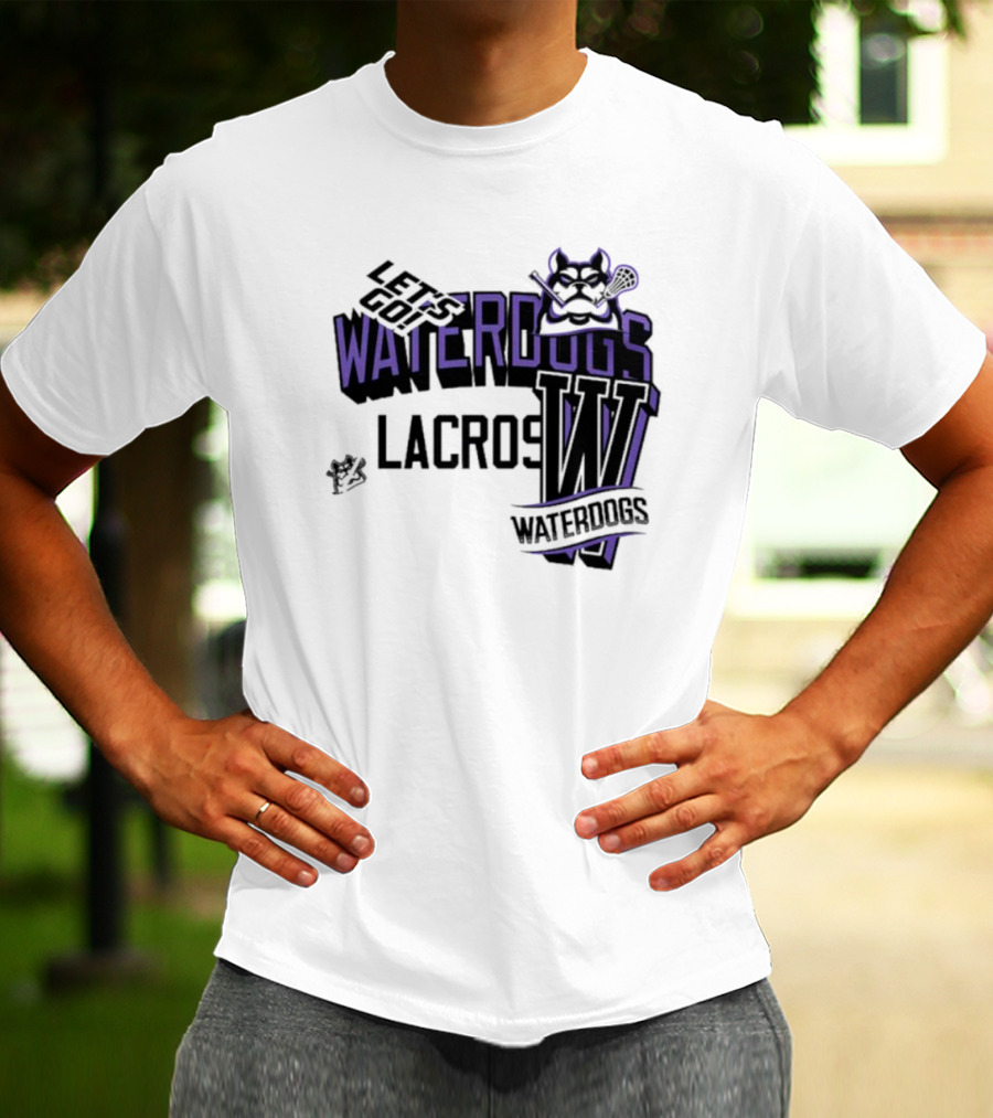 Premier Lacrosse League Waterdogs Let's Go Waterdogs LAX W T-Shirt