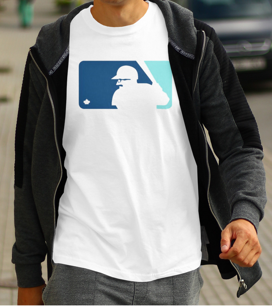 Ben Wagner Schneider Stache Baseball Logo With Batter T-Shirt